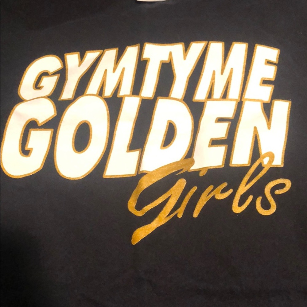 Cheer Tee GymTyme Golden Girls - Worlds 2014